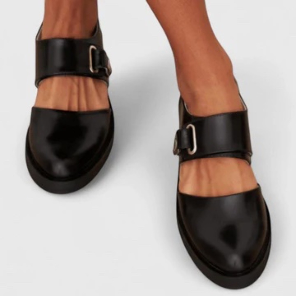 Mila & Jade Boston | Black Modern Mary Jane | Size 41 / 10 (fits like 9.5)